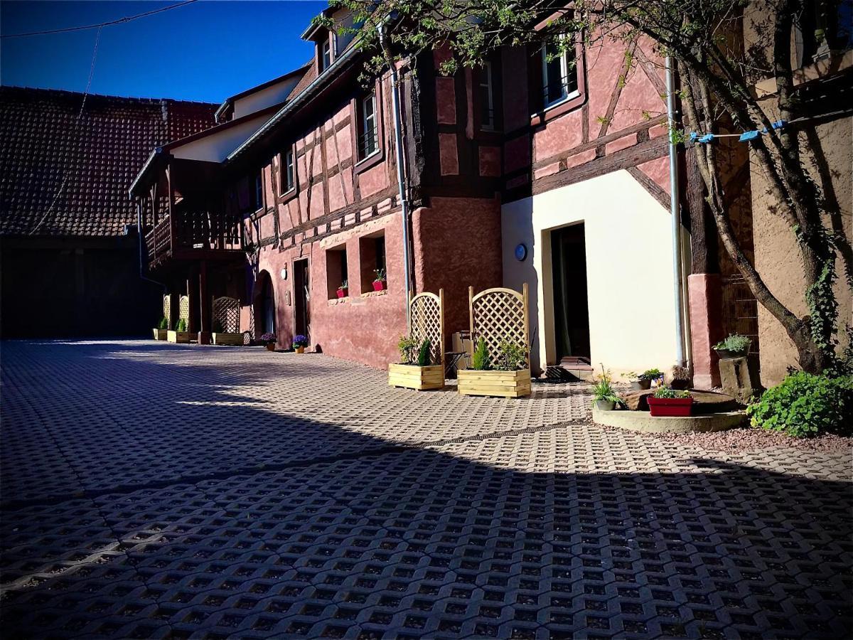 Апартаменты Doux Refuge Avec Terrasse Parking Gratuit Бебленхайм Экстерьер фото