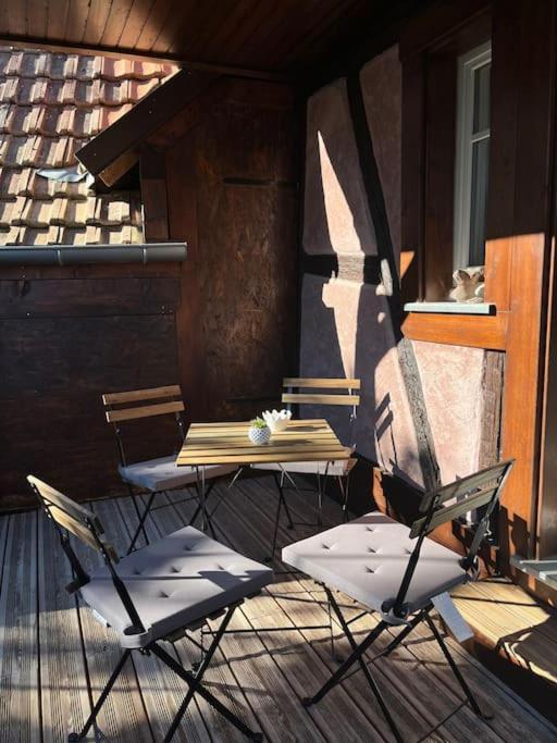 Апартаменты Doux Refuge Avec Terrasse Parking Gratuit Бебленхайм Экстерьер фото